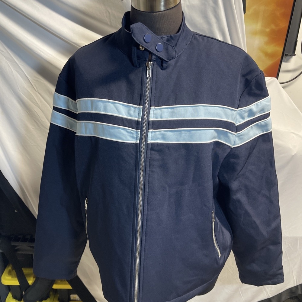 Edikted Women Jacket Size Small Navy Blue